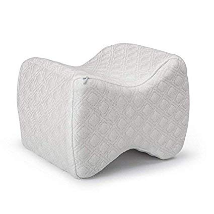 Luna Memory Foam Knee Pillow for Side Sleepers - Alleviates Back, Hip and  Leg Pain
