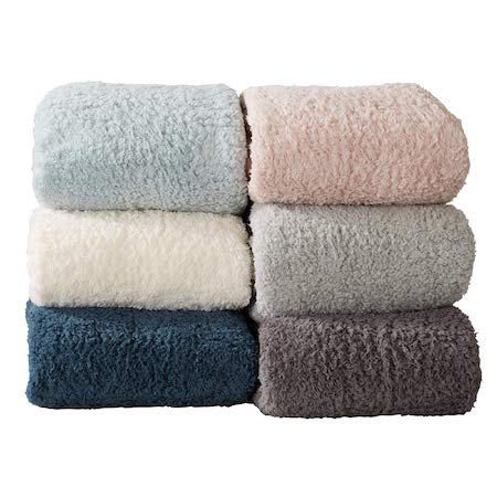 Great Bay Home Sherpa Stretch Knitted Blanket