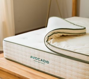 Avocado Green Natural Latex Mattress Topper