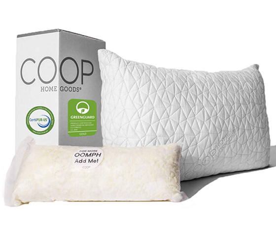 coop eden pillow reviews