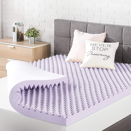 Best Pressure Relief – Best Price Mattress Egg Crate Memory Foam Mattress Topper
