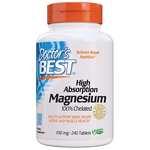 Best Value Magnesium – Doctor’s Best High Absorption Magnesium