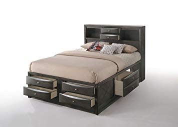 Best Storage Beds Top Picks And Er, Memomad Bali Storage Platform Bed With Drawers Twin Size Caramel